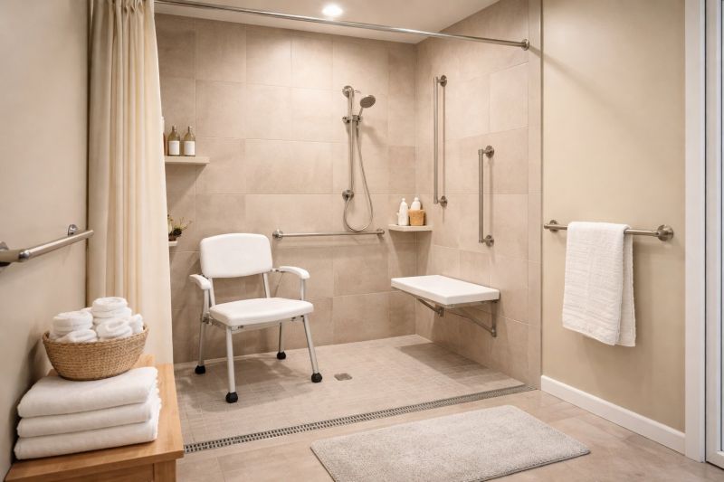 Walk In Shower Installation detail